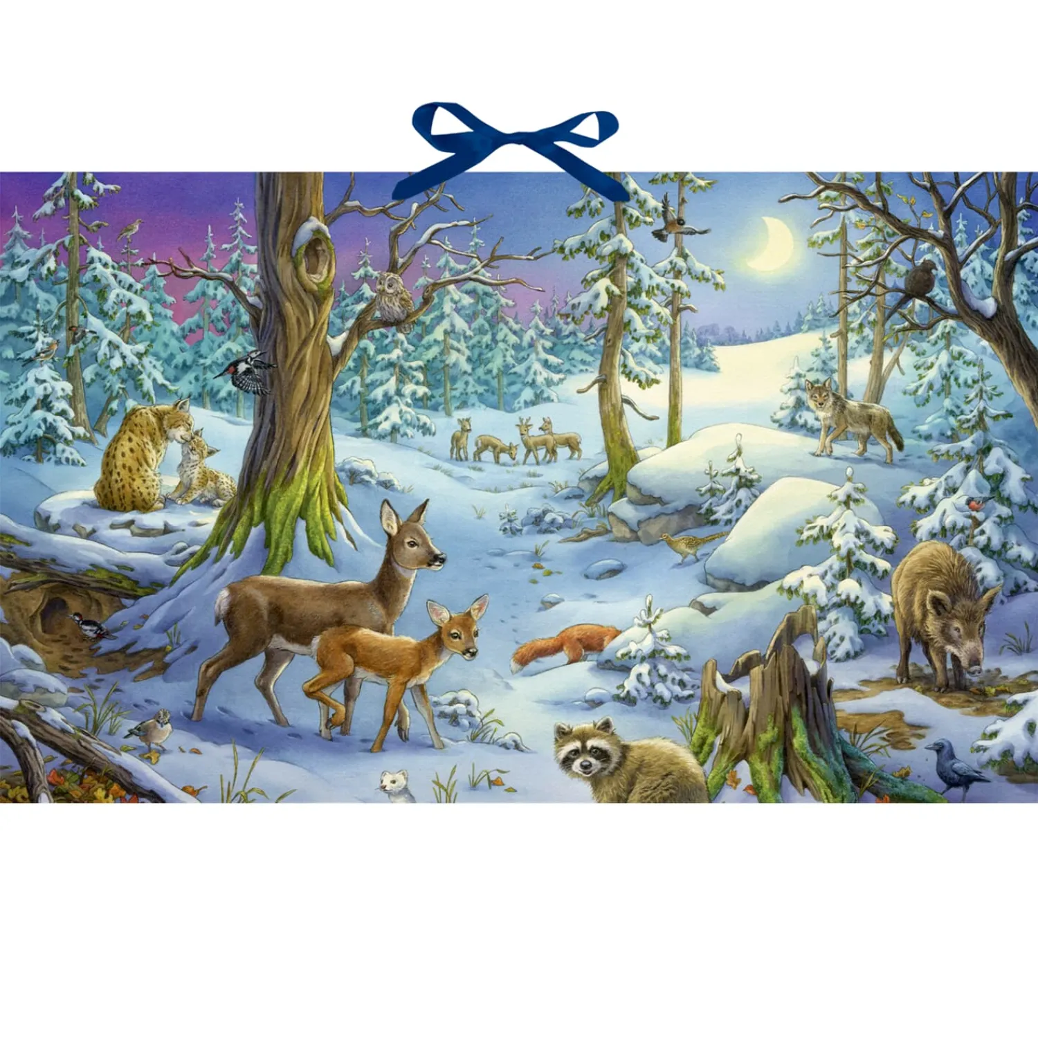 * Advent Decorations & Calendars|Advent Calendar "Animals In The Winter Forest"
