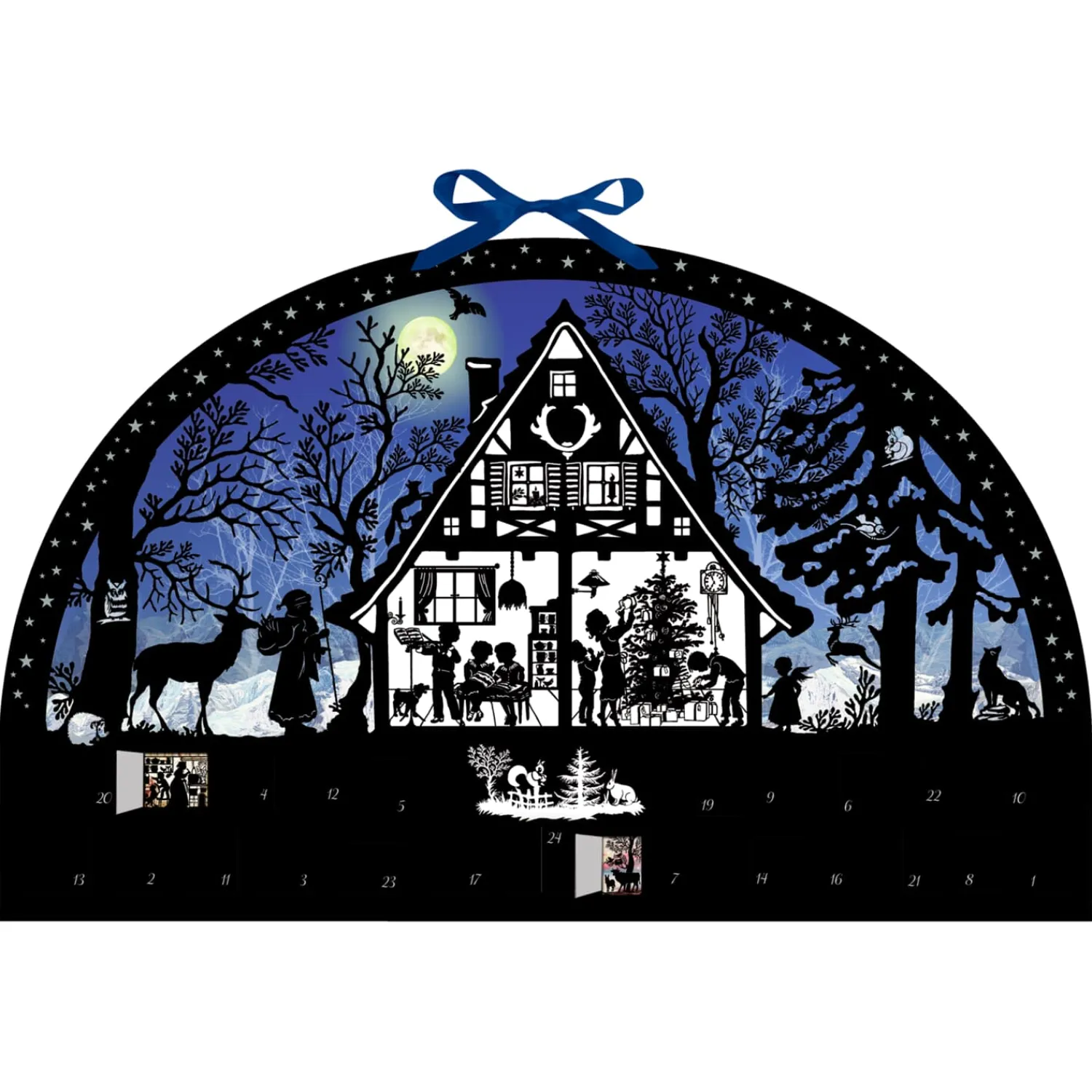 * Advent Decorations & Calendars|Advent Calendar Light Arch "Christmas Forest"