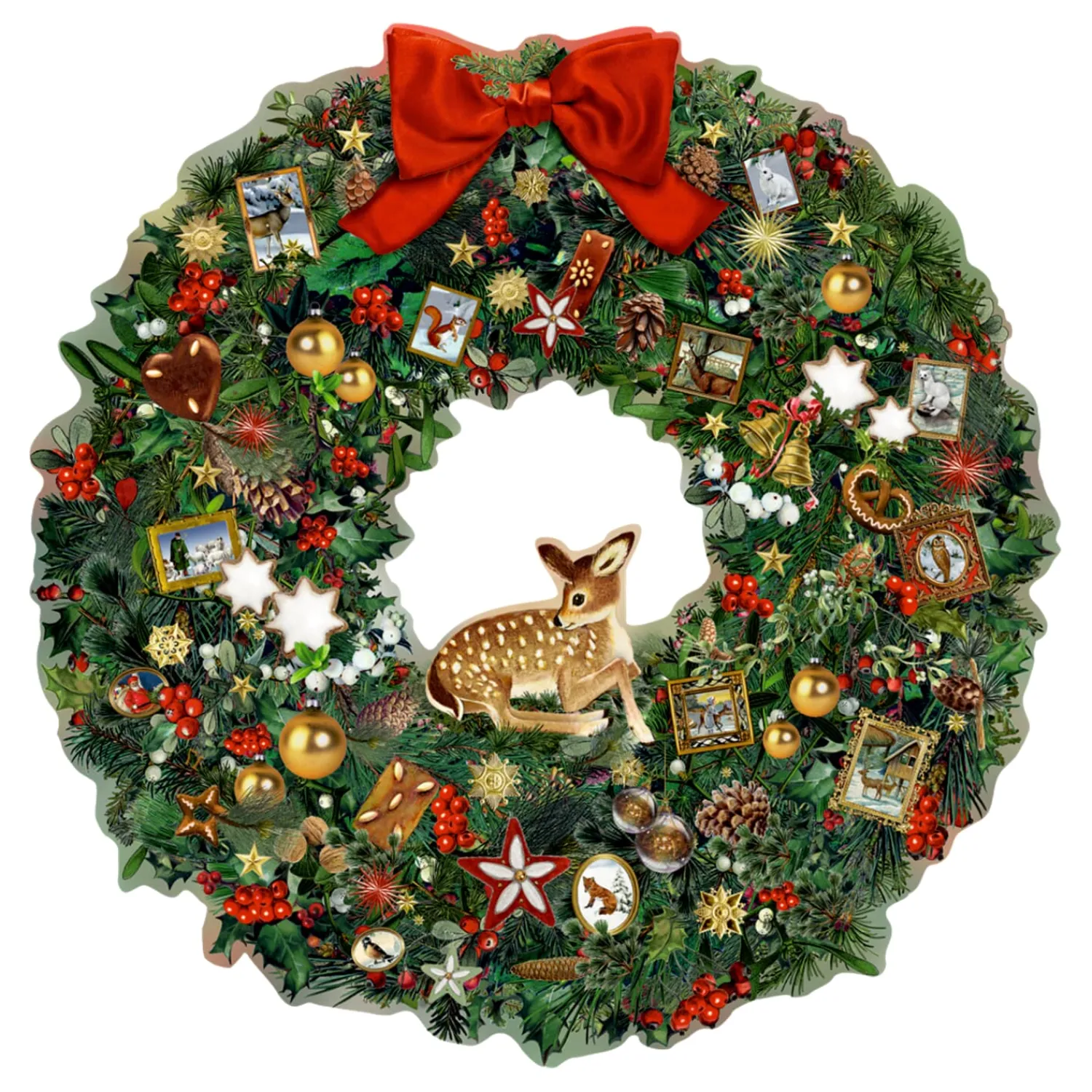 * Advent Decorations & Calendars|Advent Calendar "Little Deer"
