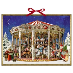 * Advent Decorations & Calendars|Advent Calendar "Nostalgic Christmas Carousel"