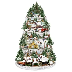 * Advent Decorations & Calendars|Advent Calendar "Railroad Fir Tree", Small