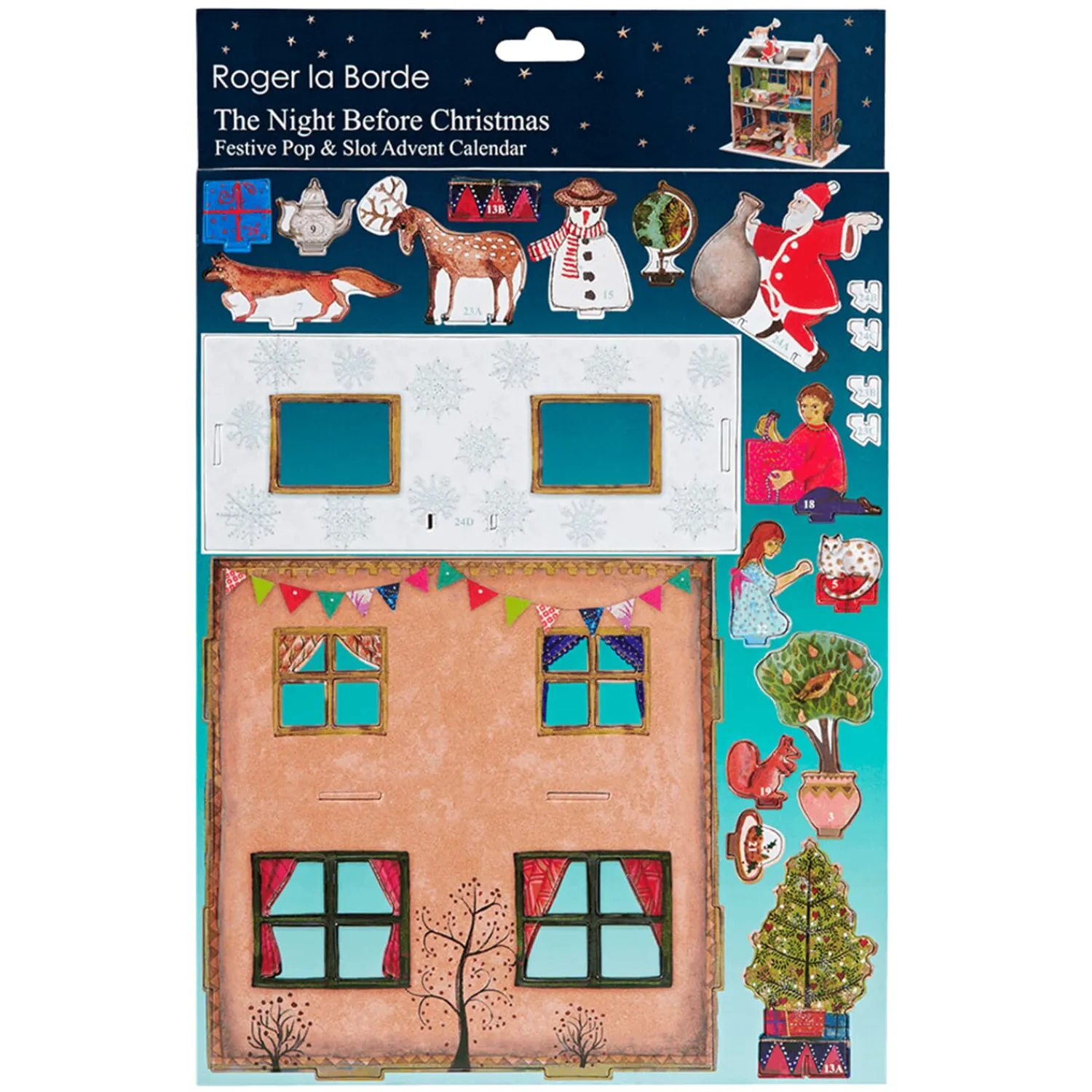 * Advent Decorations & Calendars|Advent Calendar "The Night Before Christmas"