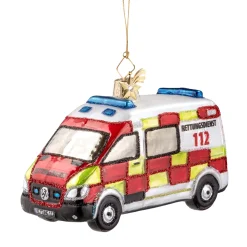 Poesie in Glas Glass Tree Decorations|Ambulance