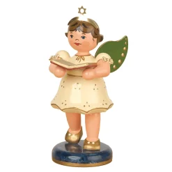 Hubrig Volkskunst Hubrig Miniatures|Angel With Songbook