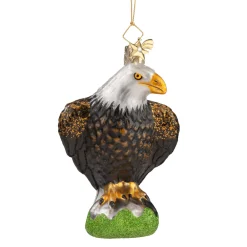Poesie in Glas Glass Tree Decorations|Bald Eagle