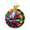 Poesie in Glas Glass Tree Decorations|Ball With Star Design