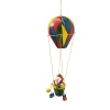 * Wood Tree Decorations|Balloon With Santa