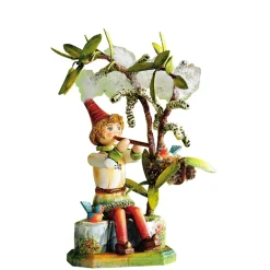 Kindertraum Children's Dreams Collection|Basket Willow Boy, Annual Figurine 2003