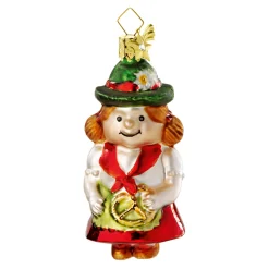 Poesie in Glas Bavaria Souvenirs|Bavarian Girl