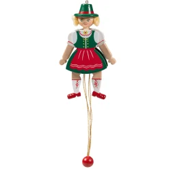 * Bavaria Souvenirs|Bavarian Girl, Jumping Jack