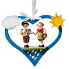 * Bavaria Souvenirs|Bavarian Heart With Bavarian Dancers
