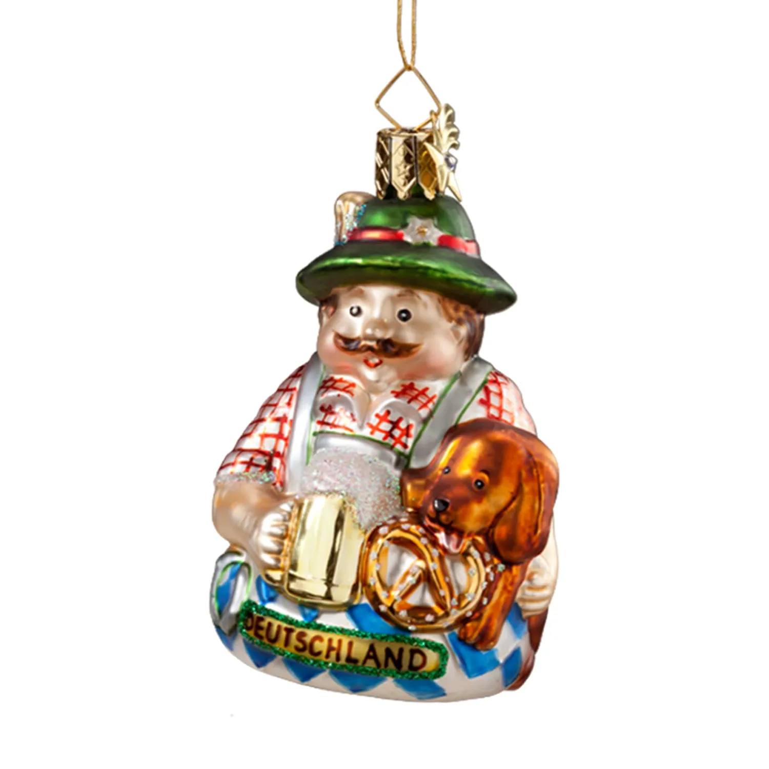Poesie in Glas Bavaria Souvenirs|Bavarian With Dog