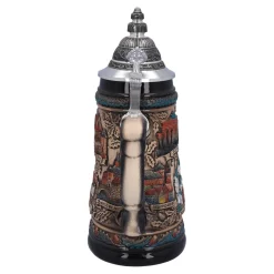 * Beer Steins|Beer Stein With Tin Lid 