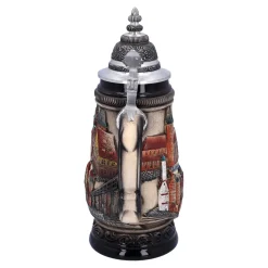 * Beer Steins|Beer Stein With Tin Lid 
