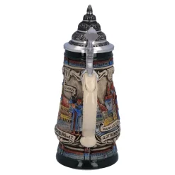 * Beer Steins|Beer Stein With Tin Lid 