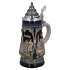 * Beer Steins|Beer Stein With Tin Lid "Rothenburg With Knight", 0.25L
