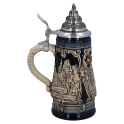 * Beer Steins|Beer Stein With Tin Lid 