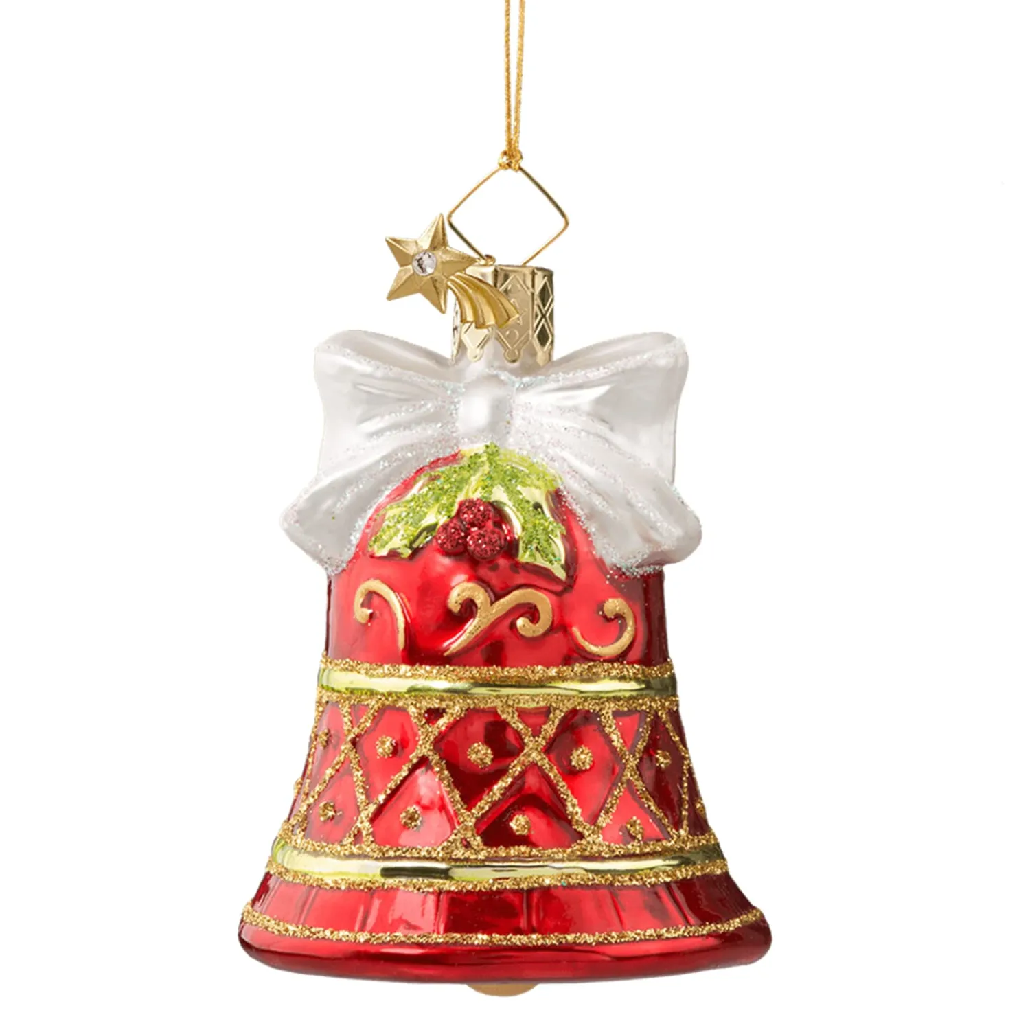 Poesie in Glas Glass Tree Decorations|Bell