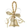 * Metal Tree Decorations|Bell, Gold