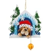 * Wood Tree Decorations|Bello's Christmas