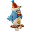 * Wood Tree Decorations|Bird With Clip, Blue
