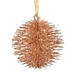 * Tree Ornaments|Bobble With Glitter, Large, Copper
