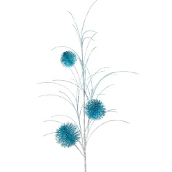 * Tree Ornaments|Branch With Bobble, Turquoise