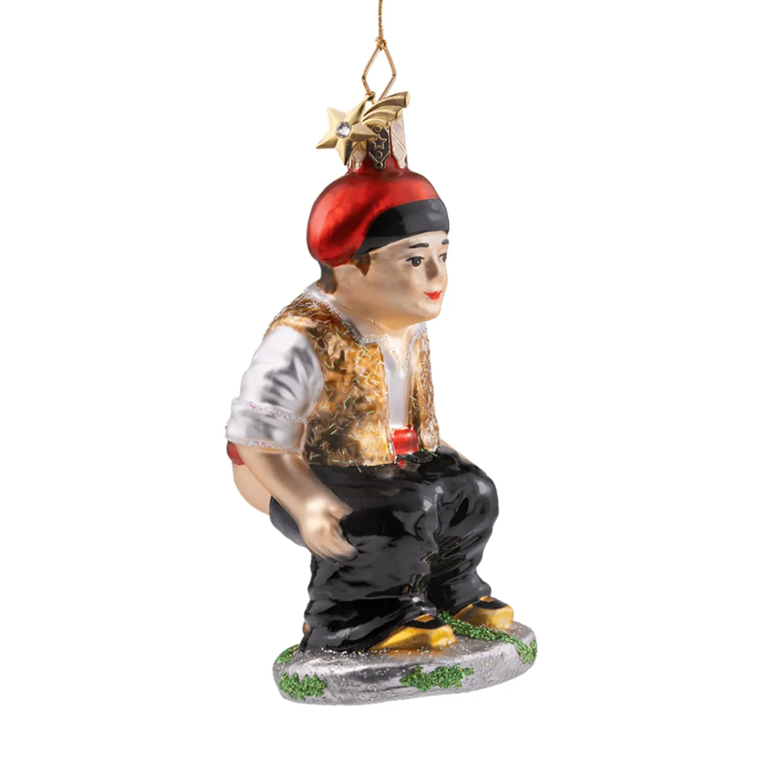 Poesie in Glas Glass Tree Decorations|Caganer