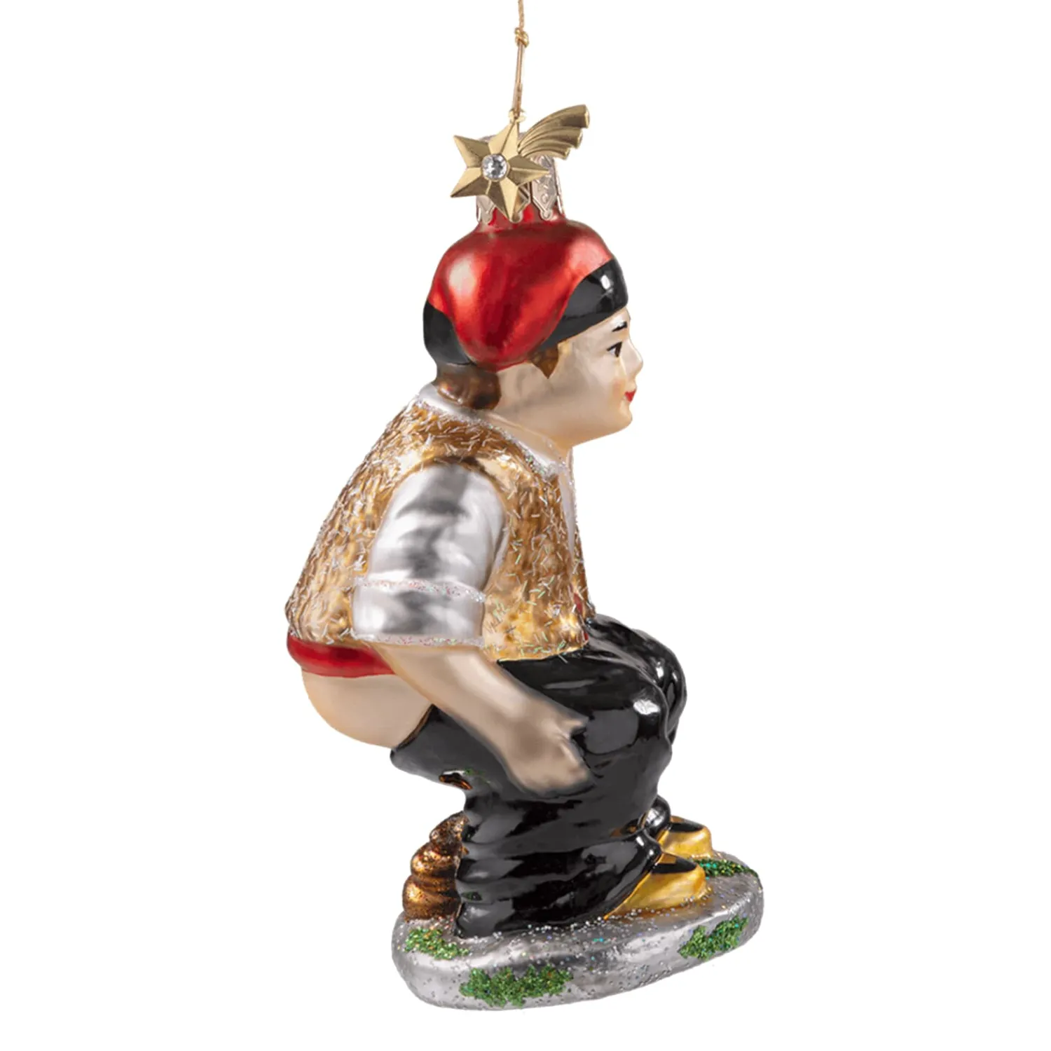 Poesie in Glas Glass Tree Decorations|Caganer