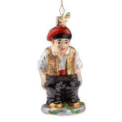 Poesie in Glas Glass Tree Decorations|Caganer