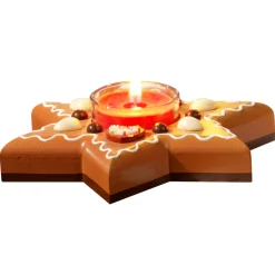 * Candle- & Tealight Holders|Candle Holder "Gingerbread Star"