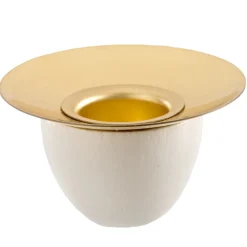 Richard Glässer Spare Parts & Accessories|Candleholder, White, R 38 Mm, H 20 Mm