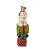 Poesie in Glas Glass Tree Decorations|Cat With Presents