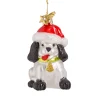 Poesie in Glas Glass Tree Decorations|Christmas Dog