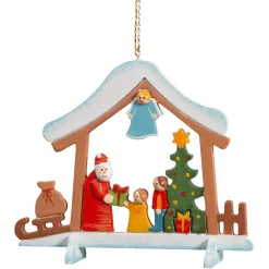 * Wood Tree Decorations|Christmas Eve