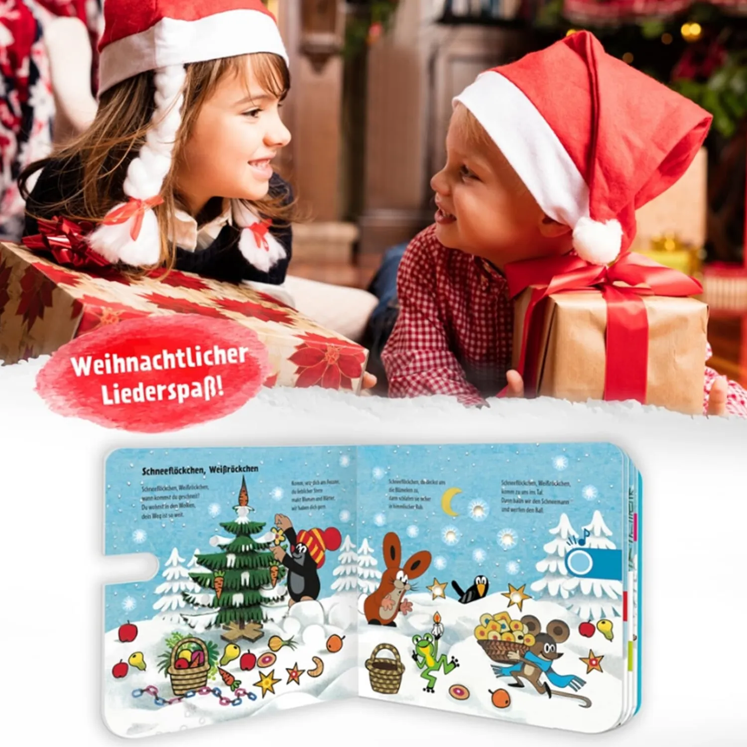 Trötsch Verlag Toys|Christmas Sound Book "The Little Mole"