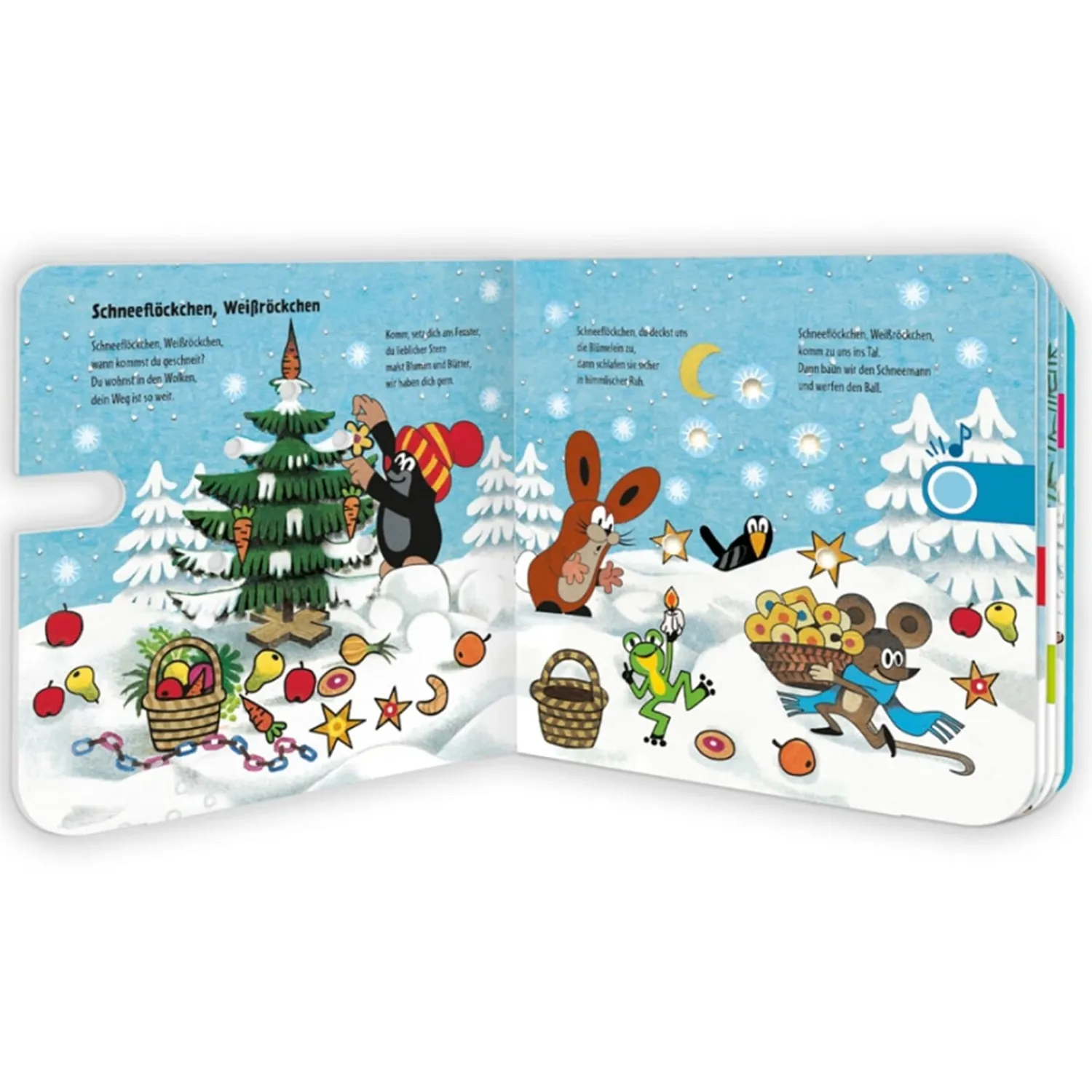 Trötsch Verlag Toys|Christmas Sound Book "The Little Mole"