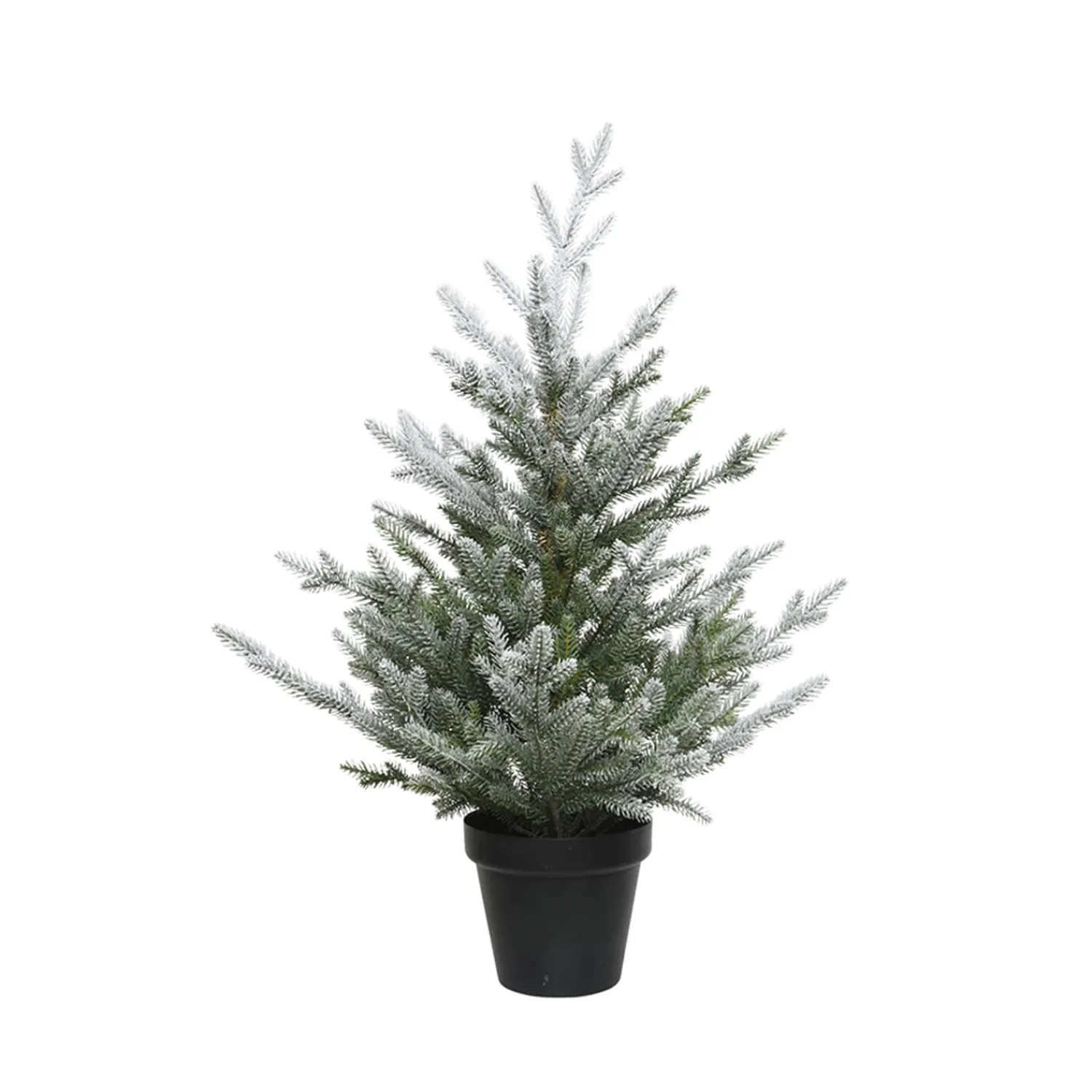 * Artificial Trees|Christmas Tree In A Pot, Snowy, 29.53 Inch