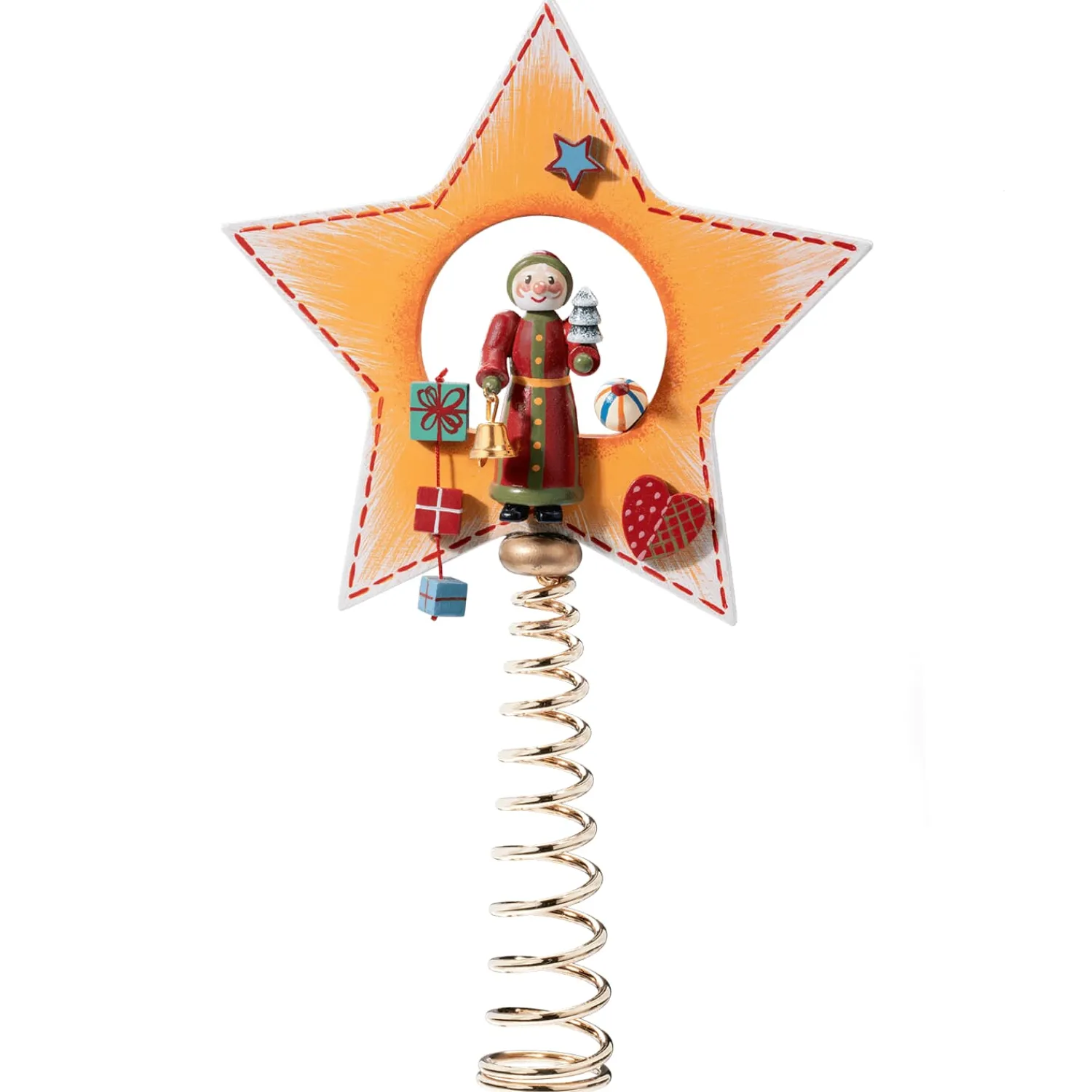 * Tree Topper|Christmas Tree Top "Santa"