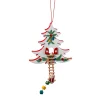 * Wood Tree Decorations|Christmas Tree, White