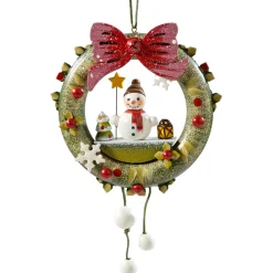 * Wood Tree Decorations|Christmas Wreath