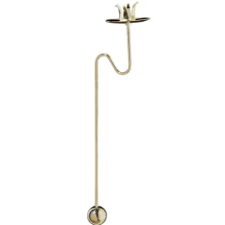 * Metal Tree Decorations|Counter Balance Candle Holder, Gold