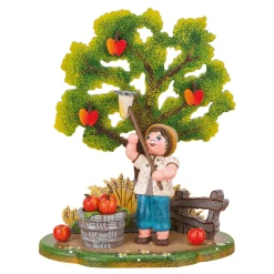 Hubrig Volkskunst Hubrig Miniatures|Country Idyll Apple Picking