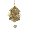 * Brass Tree Decorations|Cuckoo Clock, Gold-Plated