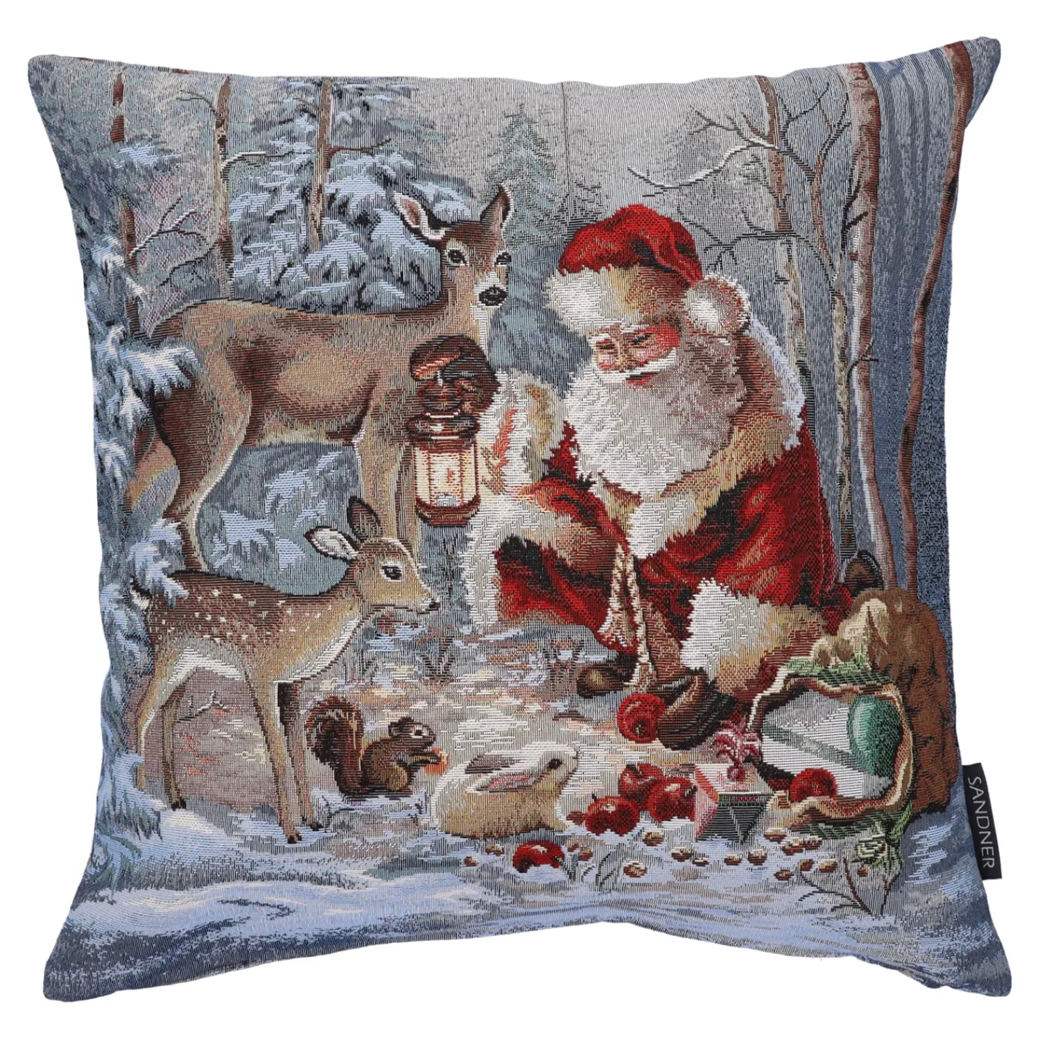 Sandner Home Decorations|Cushion Cover "Christmas Eve In The Forest"