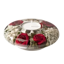 * Candle- & Tealight Holders|Dreamlight "Pretty Rose" - Kerzenhalter Ufo Mini