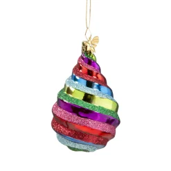 Poesie in Glas Tree Baubles And Set Offers|Drop Multicolored