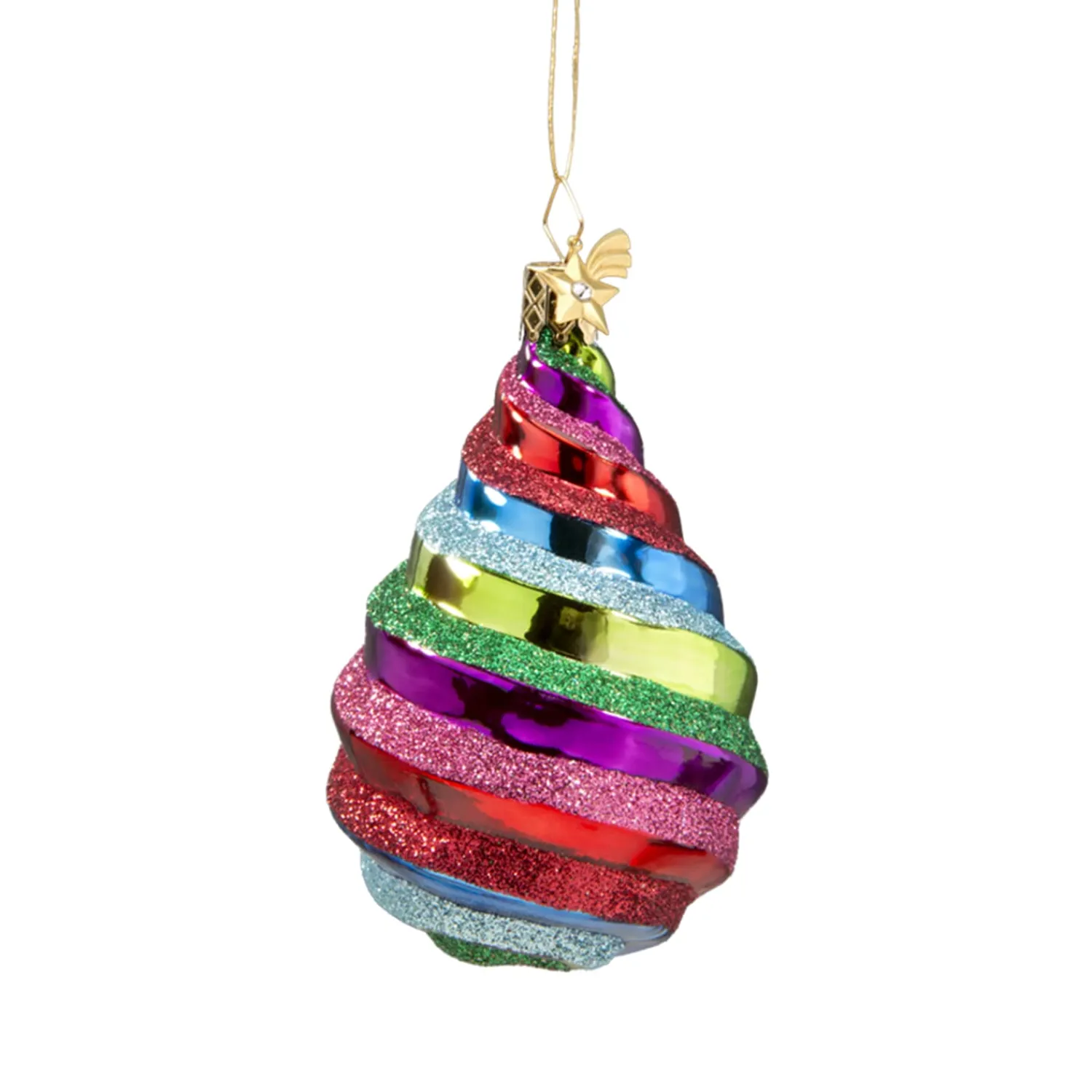 Poesie in Glas Tree Baubles And Set Offers|Drop Multicolored