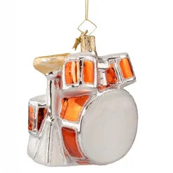 Poesie in Glas Glass Tree Decorations|Drums