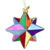 Poesie in Glas Glass Tree Decorations|3D-Star